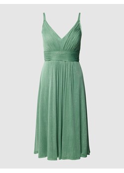 Sukienka koktajlowa o długości do kolan na cienkich ramiączkach ze sklepu Peek&Cloppenburg  w kategorii Sukienki - zdjęcie 167935536