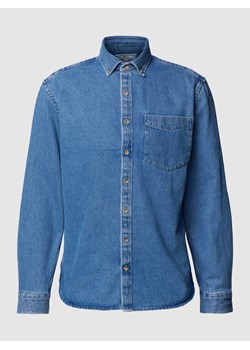 Koszula jeansowa o kroju casual fit z kołnierzykiem typu button down ze sklepu Peek&Cloppenburg  w kategorii Koszule męskie - zdjęcie 167935587