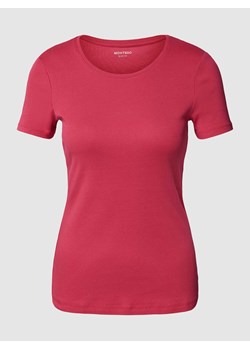T-shirt z okrągłym dekoltem ze sklepu Peek&Cloppenburg  w kategorii Bluzki damskie - zdjęcie 167935595