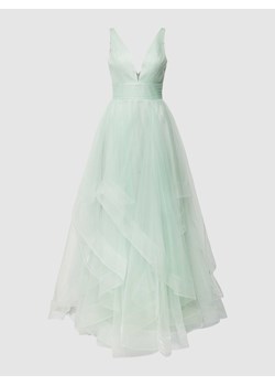 Sukienka w jednolitym kolorze na cienkich ramiączkach ze sklepu Peek&Cloppenburg  w kategorii Sukienki - zdjęcie 167935718