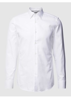 Koszula biznesowa o kroju slim fit z kołnierzykiem typu kent model ‘Hank’ ze sklepu Peek&Cloppenburg  w kategorii Koszule męskie - zdjęcie 167935778