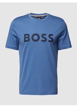 T-shirt z nadrukiem z logo model ‘Tiburt’ ze sklepu Peek&Cloppenburg  w kategorii T-shirty męskie - zdjęcie 167935909