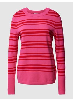Sweter z prążkowanym ściągaczem ze sklepu Peek&Cloppenburg  w kategorii Swetry damskie - zdjęcie 167935929