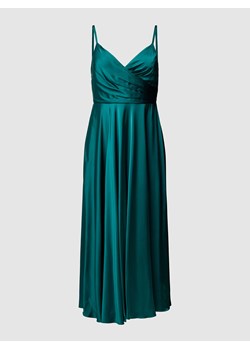 Sukienka wieczorowa PLUS SIZE w stylu kopertowym ze sklepu Peek&Cloppenburg  w kategorii Sukienki - zdjęcie 167935937