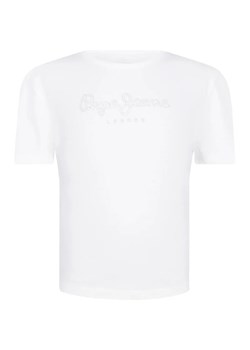 Pepe Jeans London T-shirt NINA | Regular Fit ze sklepu Gomez Fashion Store w kategorii Bluzki dziewczęce - zdjęcie 167936097