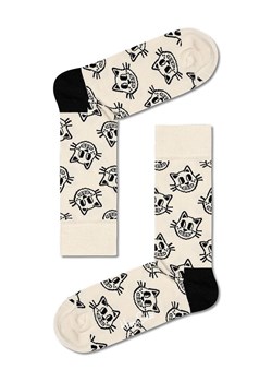 Happy Socks Skarpety w kolorze biało-czarnym ze sklepu Limango Polska w kategorii Skarpetki męskie - zdjęcie 167936979
