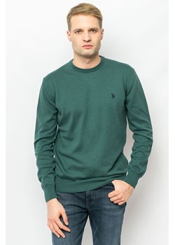 sweter męski u.s polo assn. 48847 eh03 zielony ze sklepu Royal Shop w kategorii Swetry męskie - zdjęcie 167939825