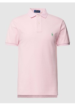 Koszulka polo o kroju slim fit z wyhaftowanym logo ze sklepu Peek&Cloppenburg  w kategorii T-shirty męskie - zdjęcie 167940166