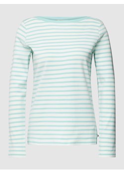 Bluzka z długim rękawem z wzorem w paski ze sklepu Peek&Cloppenburg  w kategorii Bluzki damskie - zdjęcie 167940249