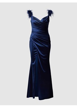 Sukienka wieczorowa z obszyciem piórkami ze sklepu Peek&Cloppenburg  w kategorii Sukienki - zdjęcie 167940278