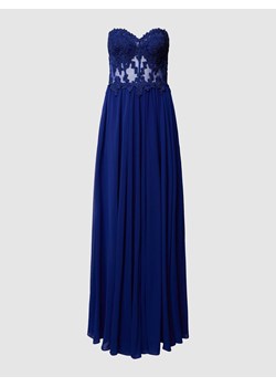 Sukienka wieczorowa z koronkowym obszyciem ze sklepu Peek&Cloppenburg  w kategorii Sukienki - zdjęcie 167940347