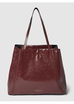 Torba shopper ze skóry z wytłoczonym z logo model ‘CHUDY’ ze sklepu Peek&Cloppenburg  w kategorii Torby Shopper bag - zdjęcie 167940479