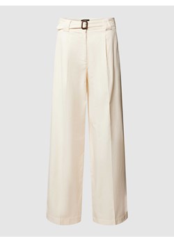 Spodnie o luźnym kroju w kant model ‘PINO’ ze sklepu Peek&Cloppenburg  w kategorii Spodnie damskie - zdjęcie 167940638