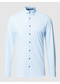 Koszula biznesowa o kroju super slim fit z kołnierzykiem new kent ze sklepu Peek&Cloppenburg  w kategorii Koszule męskie - zdjęcie 167940987