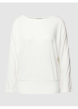 Bluzka z długim rękawem z lyocellu w jednolitym kolorze ze sklepu Peek&Cloppenburg  w kategorii Bluzki damskie - zdjęcie 167941025