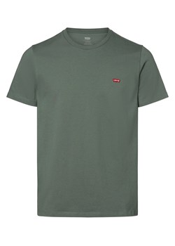 Levi's T-shirt męski Mężczyźni Dżersej szmaragdowy jednolity ze sklepu vangraaf w kategorii T-shirty męskie - zdjęcie 167948697