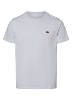 Levi's T-shirt męski Mężczyźni Dżersej jasnoniebieski jednolity ze sklepu vangraaf w kategorii T-shirty męskie - zdjęcie 167948699