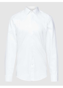 Koszula biznesowa o kroju slim fit z kołnierzykiem new kent model ‘Hank Tux’ ze sklepu Peek&Cloppenburg  w kategorii Koszule męskie - zdjęcie 167950548