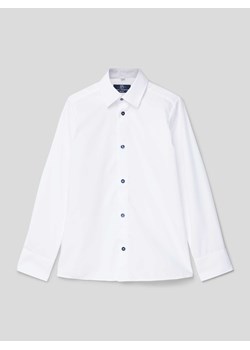 Koszula o kroju slim fit z wykładanym kołnierzem ze sklepu Peek&Cloppenburg  w kategorii Koszule chłopięce - zdjęcie 167950608