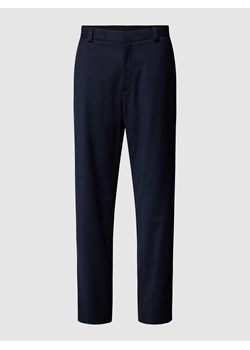 Spodnie garniturowe w jednolitym kolorze model ‘Teagan’ ze sklepu Peek&Cloppenburg  w kategorii Spodnie męskie - zdjęcie 167950815