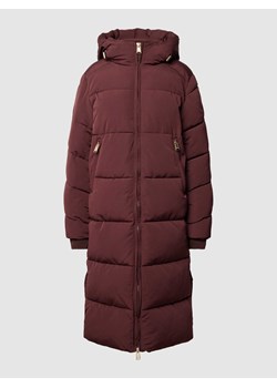 Płaszcz pikowany z kapturem ze sklepu Peek&Cloppenburg  w kategorii Płaszcze damskie - zdjęcie 167950895