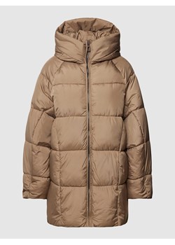 Płaszcz pikowany o kroju oversized z kapturem model ‘LASTA’ ze sklepu Peek&Cloppenburg  w kategorii Płaszcze damskie - zdjęcie 167950959