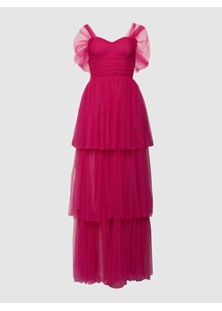 Sukienka wieczorowa z odkrytymi ramionami ze sklepu Peek&Cloppenburg  w kategorii Sukienki - zdjęcie 167951236