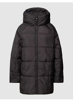 Płaszcz pikowany o kroju oversized z kapturem model ‘LASTA’ ze sklepu Peek&Cloppenburg  w kategorii Płaszcze damskie - zdjęcie 167952758