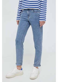 Levi&apos;s jeansy MID RISE BOYFRIEND damskie kolor niebieski ze sklepu ANSWEAR.com w kategorii Jeansy damskie - zdjęcie 167954036