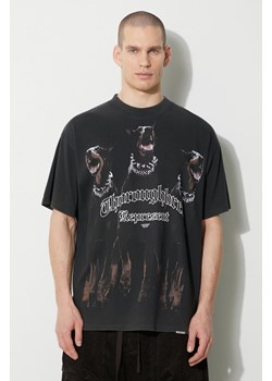 Represent t-shirt bawełniany Thoroughbred męski kolor czarny z nadrukiem MLM499.03 ze sklepu PRM w kategorii T-shirty męskie - zdjęcie 167958279