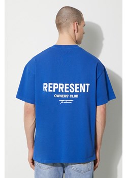 Represent t-shirt bawełniany Owners Club męski kolor niebieski z nadrukiem OCM409.109 ze sklepu PRM w kategorii T-shirty męskie - zdjęcie 167958287