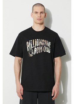 Billionaire Boys Club t-shirt bawełniany Camo Arch Logo męski kolor czarny z nadrukiem B24133 ze sklepu PRM w kategorii T-shirty męskie - zdjęcie 167958297