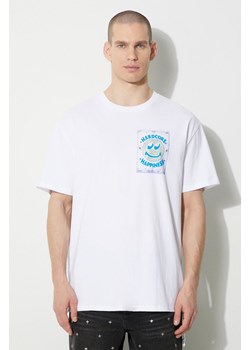 KSUBI t-shirt bawełniany hardcore biggie ss tee męski kolor biały z nadrukiem MPS24TE005 ze sklepu PRM w kategorii T-shirty męskie - zdjęcie 167958309