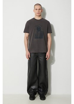 KSUBI t-shirt bawełniany portal kash ss tee męski kolor szary z nadrukiem MPS24TE014 ze sklepu PRM w kategorii T-shirty męskie - zdjęcie 167958316