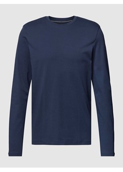 Bluzka z długim rękawem z dekoltem okrągłym ze sklepu Peek&Cloppenburg  w kategorii T-shirty męskie - zdjęcie 167958426