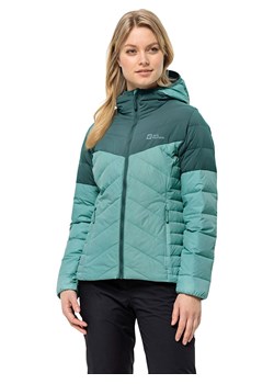 Jack Wolfskin Kurtka puchowa &quot;Tundra&quot; w kolorze turkusowym ze sklepu Limango Polska w kategorii Kurtki damskie - zdjęcie 167959687