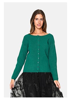 William de Faye Kardigan w kolorze zielonym ze sklepu Limango Polska w kategorii Swetry damskie - zdjęcie 167960746