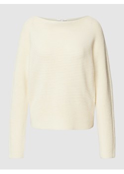 Sweter z dzianiny z okrągłym dekoltem model ‘Perlufa’ ze sklepu Peek&Cloppenburg  w kategorii Swetry damskie - zdjęcie 167963319