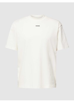 T-shirt z detalem z logo model ‘Dapolino’ ze sklepu Peek&Cloppenburg  w kategorii T-shirty męskie - zdjęcie 167963485
