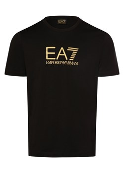 EA7 Emporio Armani Koszulka męska Mężczyźni Bawełna czarny nadruk ze sklepu vangraaf w kategorii T-shirty męskie - zdjęcie 167967147