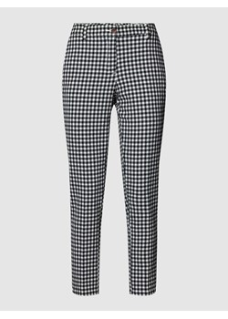 Spodnie ze wzorem w kratę model ‘AUDREI’ ze sklepu Peek&Cloppenburg  w kategorii Spodnie damskie - zdjęcie 168080185