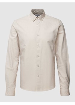Koszula biznesowa z kołnierzykiem typu button down model ‘OXFORD’ ze sklepu Peek&Cloppenburg  w kategorii Koszule męskie - zdjęcie 168080346