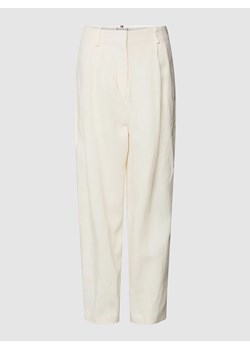 Spodnie materiałowe z zamkiem błyskawicznym model ‘ELEVATED’ ze sklepu Peek&Cloppenburg  w kategorii Spodnie damskie - zdjęcie 168080519
