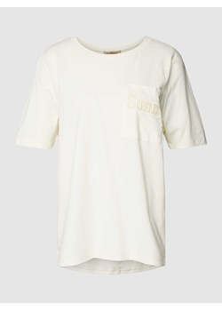 T-shirt z kieszenią na piersi ze sklepu Peek&Cloppenburg  w kategorii Bluzki damskie - zdjęcie 168080557