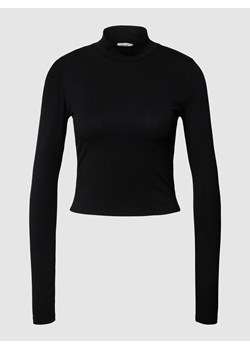 Bluzka z długim rękawem i wycięciem model ‘Aubrie’ ze sklepu Peek&Cloppenburg  w kategorii Bluzki damskie - zdjęcie 168080725
