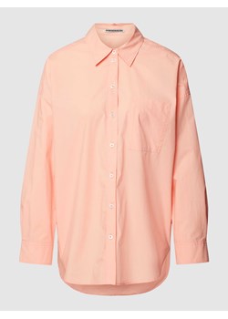 Bluzka koszulowa o kroju oversized z kieszenią na piersi ze sklepu Peek&Cloppenburg  w kategorii Koszule damskie - zdjęcie 168080809