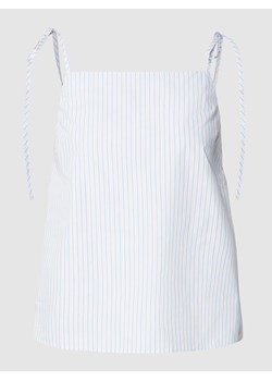 Top bluzkowy ze wzorem w paski ze sklepu Peek&Cloppenburg  w kategorii Bluzki damskie - zdjęcie 168081028