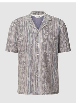 Koszula casualowa o kroju regular fit z żakardowym wzorem ze sklepu Peek&Cloppenburg  w kategorii Koszule męskie - zdjęcie 168082077