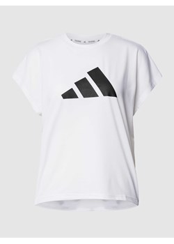 T-shirt z nadrukiem z logo ze sklepu Peek&Cloppenburg  w kategorii Bluzki damskie - zdjęcie 168082157