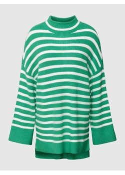 Sweter z dzianiny w paski ze sklepu Peek&Cloppenburg  w kategorii Swetry damskie - zdjęcie 168082296